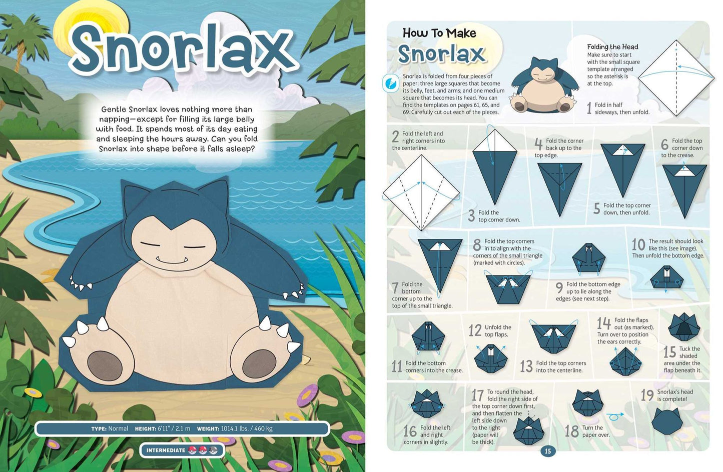 Pokémon Origami: Fold Your Own Pokémon from Kanto to Paldea: One Pokémon From Every Region!