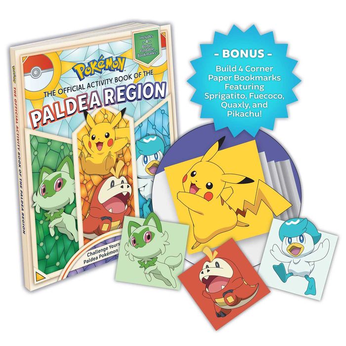 Pokï¿½mon The Official Activity Book of the Paldea Region