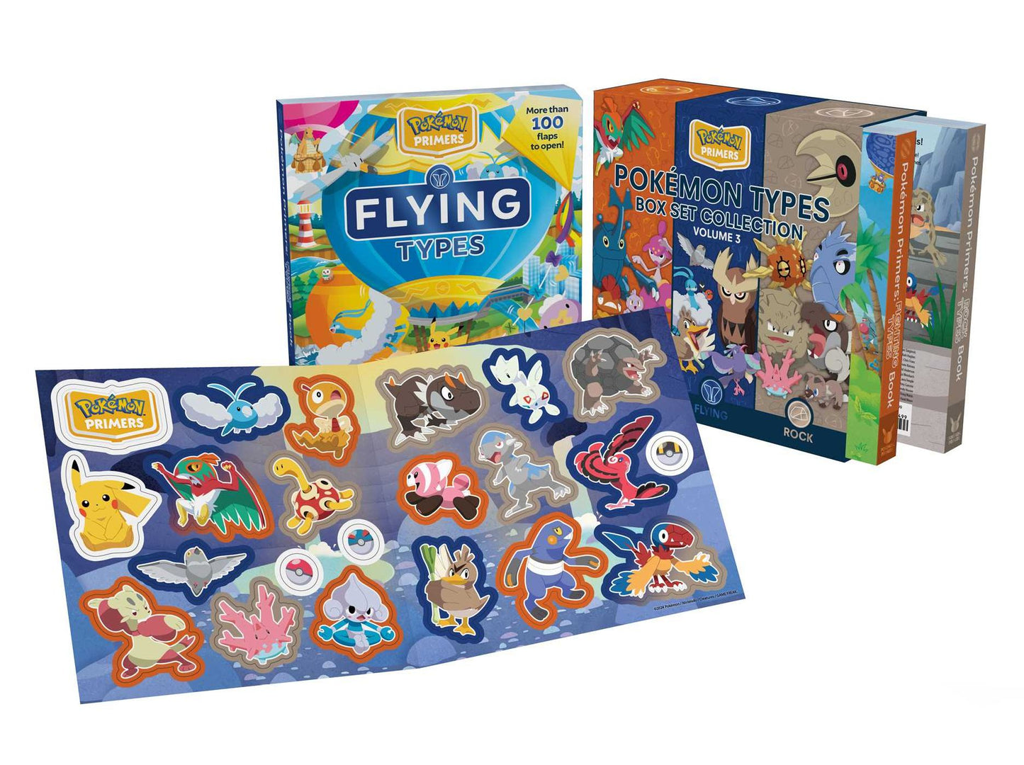 Pokï¿½mon Primers Type Box Set Collection, Volume 3: Fighting, Flying, Rock