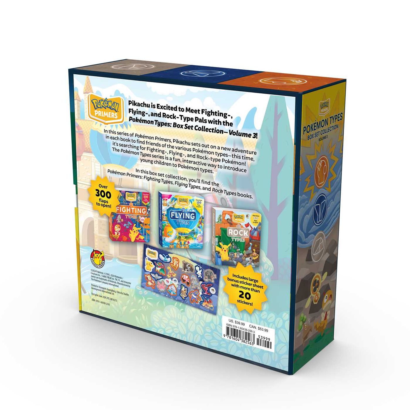 Pokï¿½mon Primers Type Box Set Collection, Volume 3: Fighting, Flying, Rock