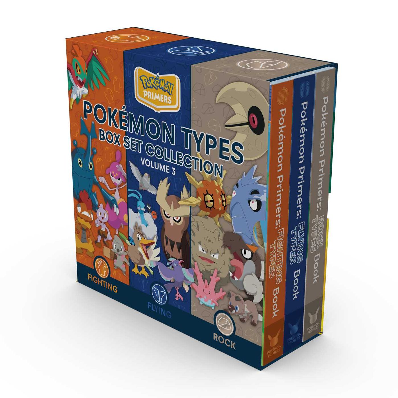 Pokï¿½mon Primers Type Box Set Collection, Volume 3: Fighting, Flying, Rock
