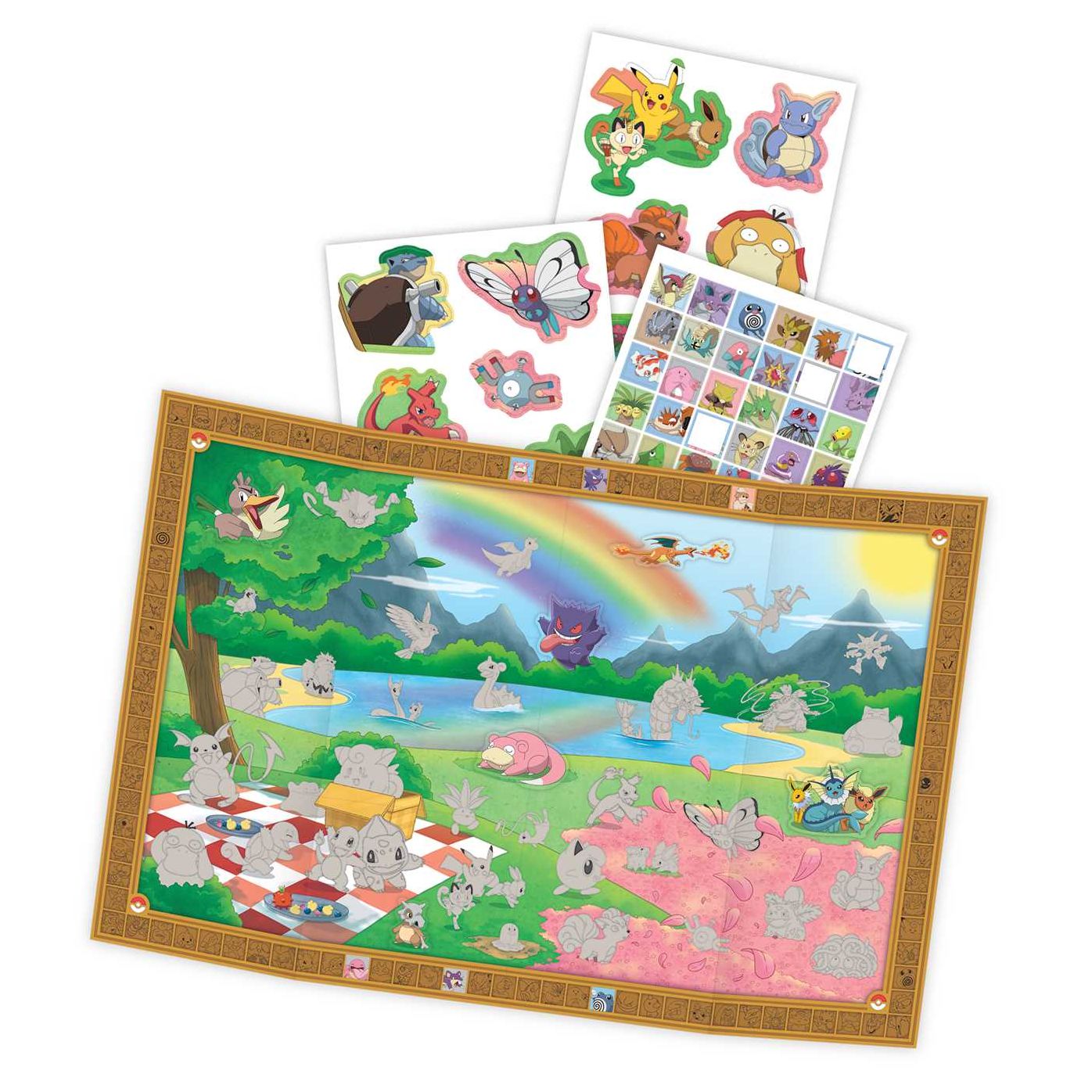 Pokï¿½mon The Official Sticker Book of the Kanto Region: The Original 151
