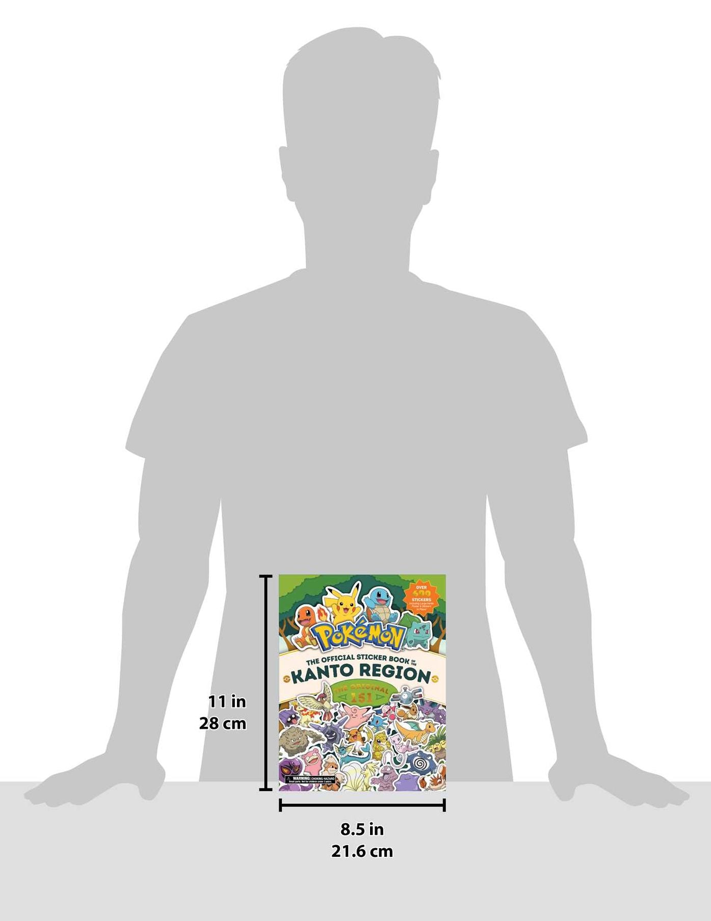 Pokï¿½mon The Official Sticker Book of the Kanto Region: The Original 151