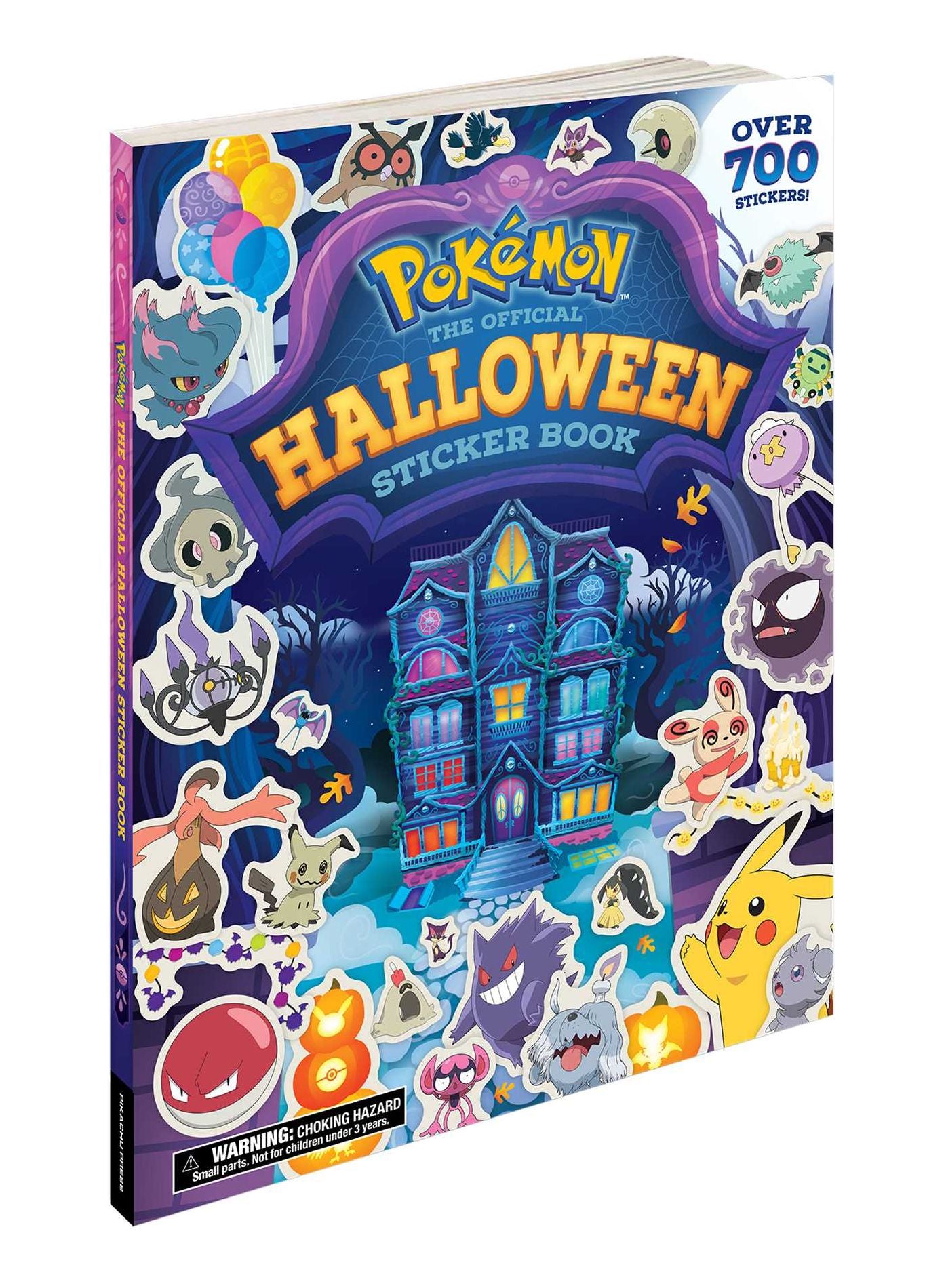 Pokémon Halloween: The Official Sticker Book: Over 500 Stickers!