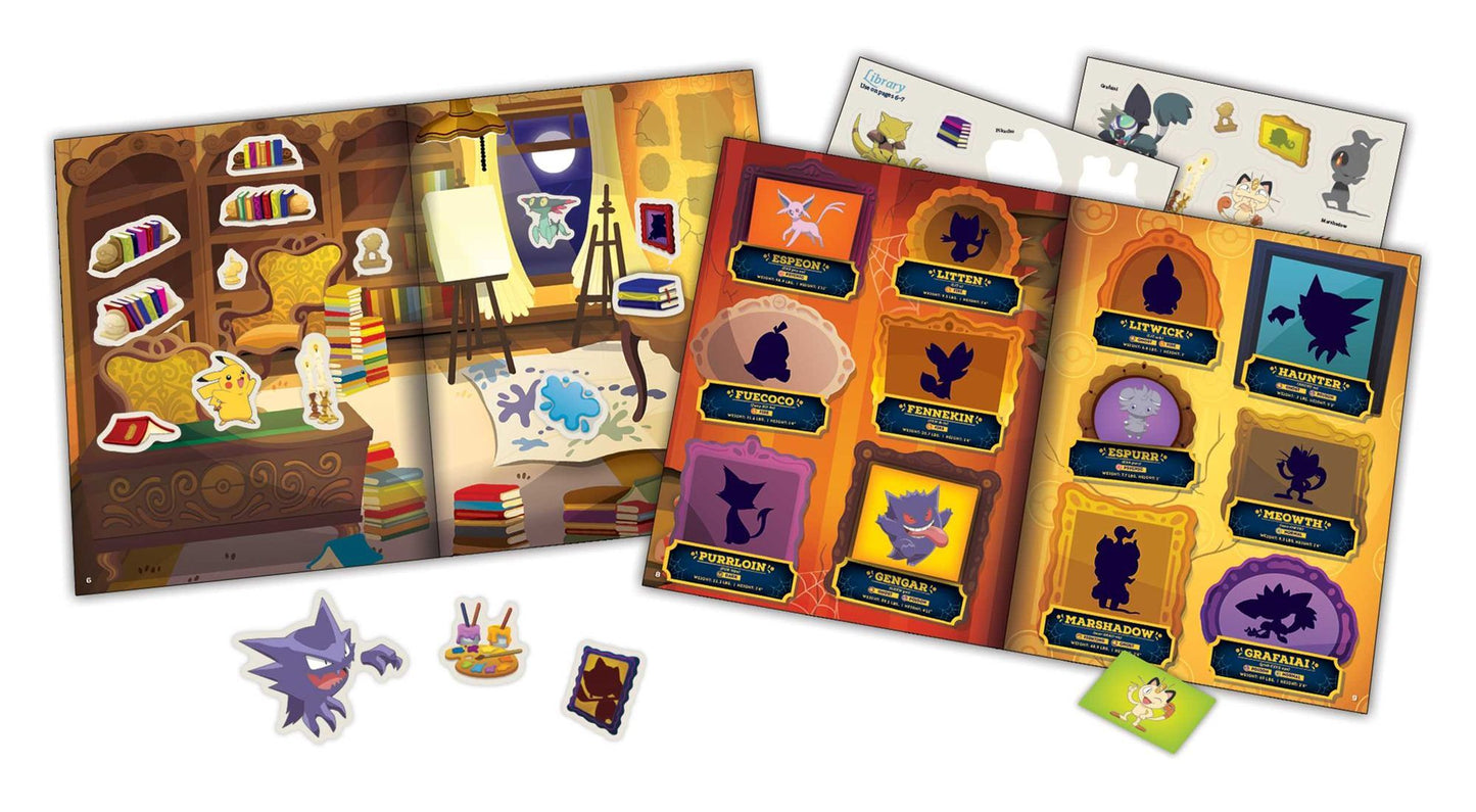Pokémon Halloween: The Official Sticker Book: Over 500 Stickers!