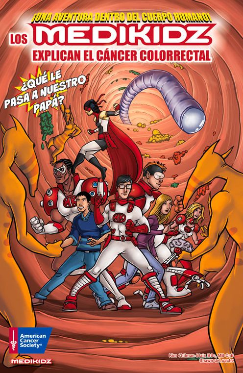 Que le pasa a nuestro papa?: Los Medikidz explican el cancer colorrectal