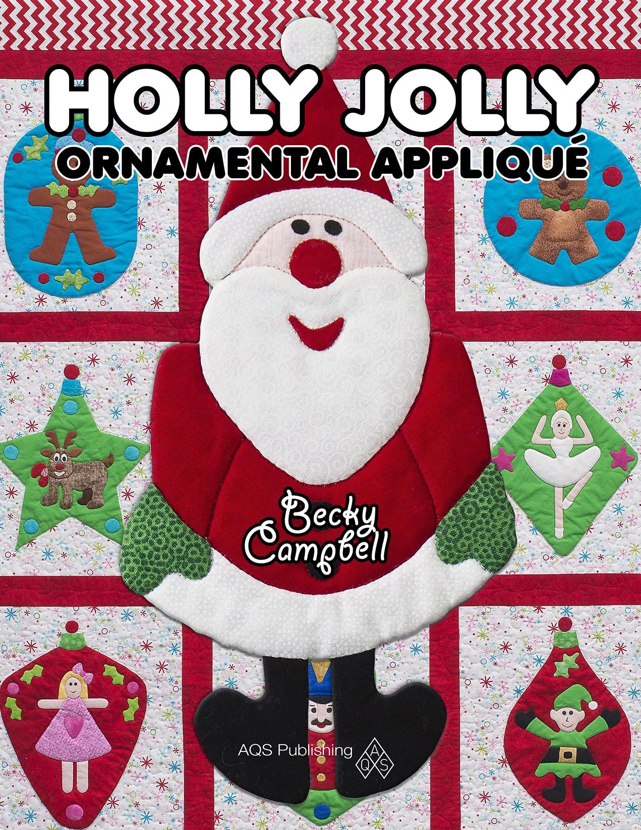 Holly Jolly Ornamental Applique