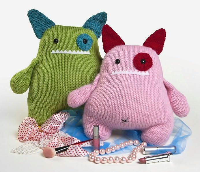 The Big Book of Knitted Monsters: Mischievous, Lovable Toys