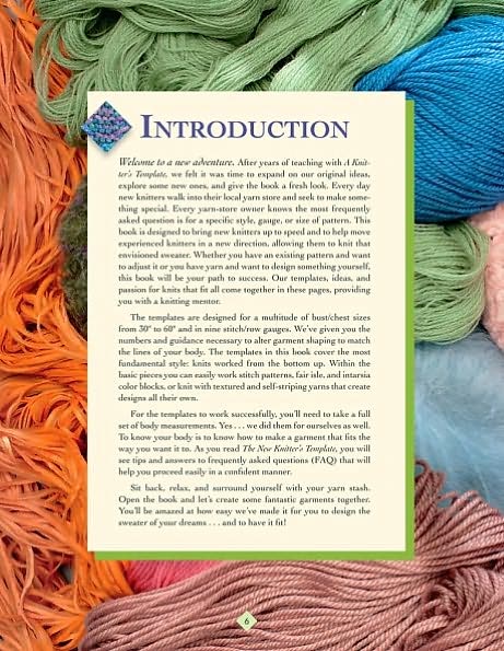 The New Knitter's Template: Your Guide to Custom Fit and Style