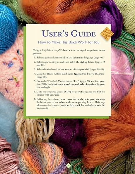 The New Knitter's Template: Your Guide to Custom Fit and Style