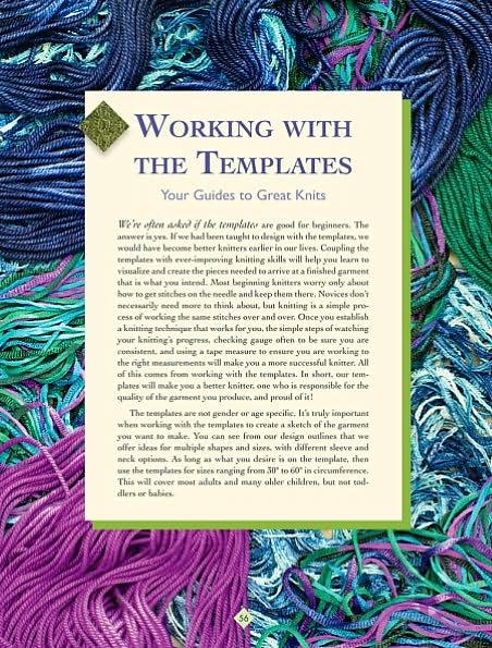 The New Knitter's Template: Your Guide to Custom Fit and Style