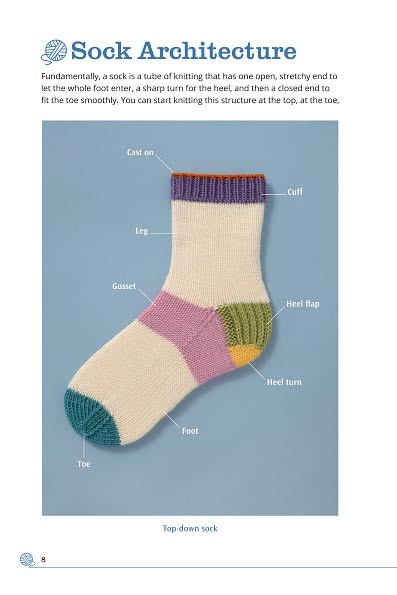The Sock Knitter's Handbook: Expert Advice, Tips, and Tricks