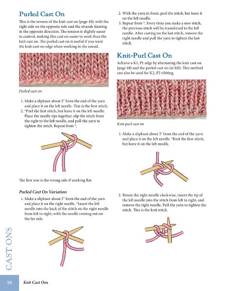Cast On, Bind Off: 211 Ways to Begin and End Your Knitting