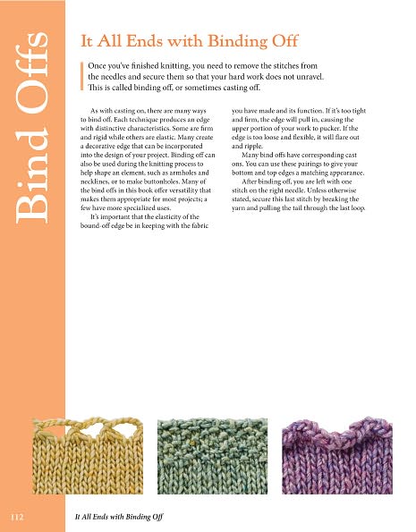 Cast On, Bind Off: 211 Ways to Begin and End Your Knitting