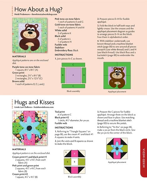 200 Quilt Blocks From Quiltermaker Magazine