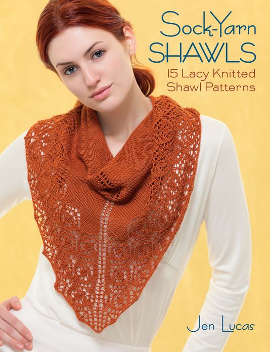 Sock-Yarn Shawls: 15 Lacy Knitted Shawl Patterns
