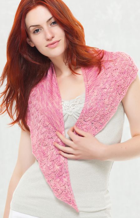 Sock-Yarn Shawls: 15 Lacy Knitted Shawl Patterns