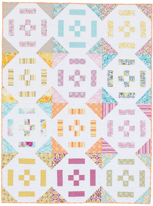 Large-Block Quilts: 16 Quick and Easy Quilt Patterns