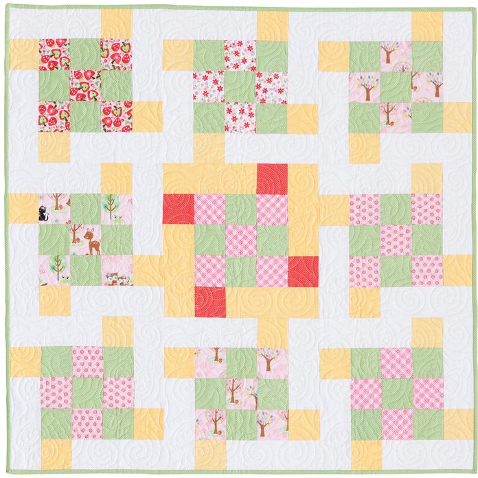 Large-Block Quilts: 16 Quick and Easy Quilt Patterns