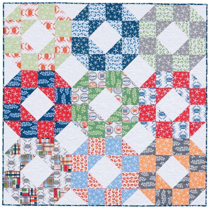 Large-Block Quilts: 16 Quick and Easy Quilt Patterns