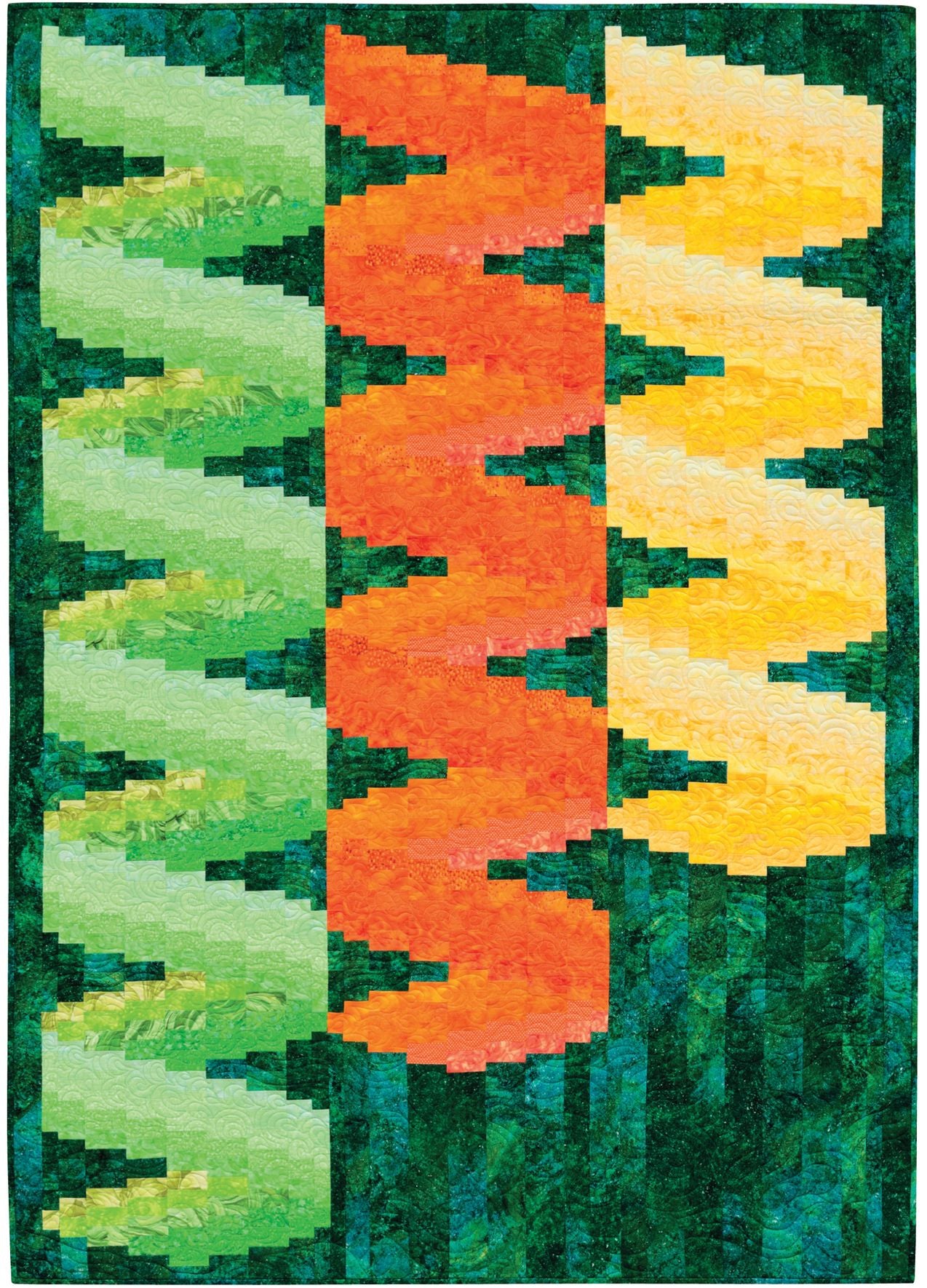 More Twist-and-Turn Bargello Quilts: Strip Piece 10 New Projects
