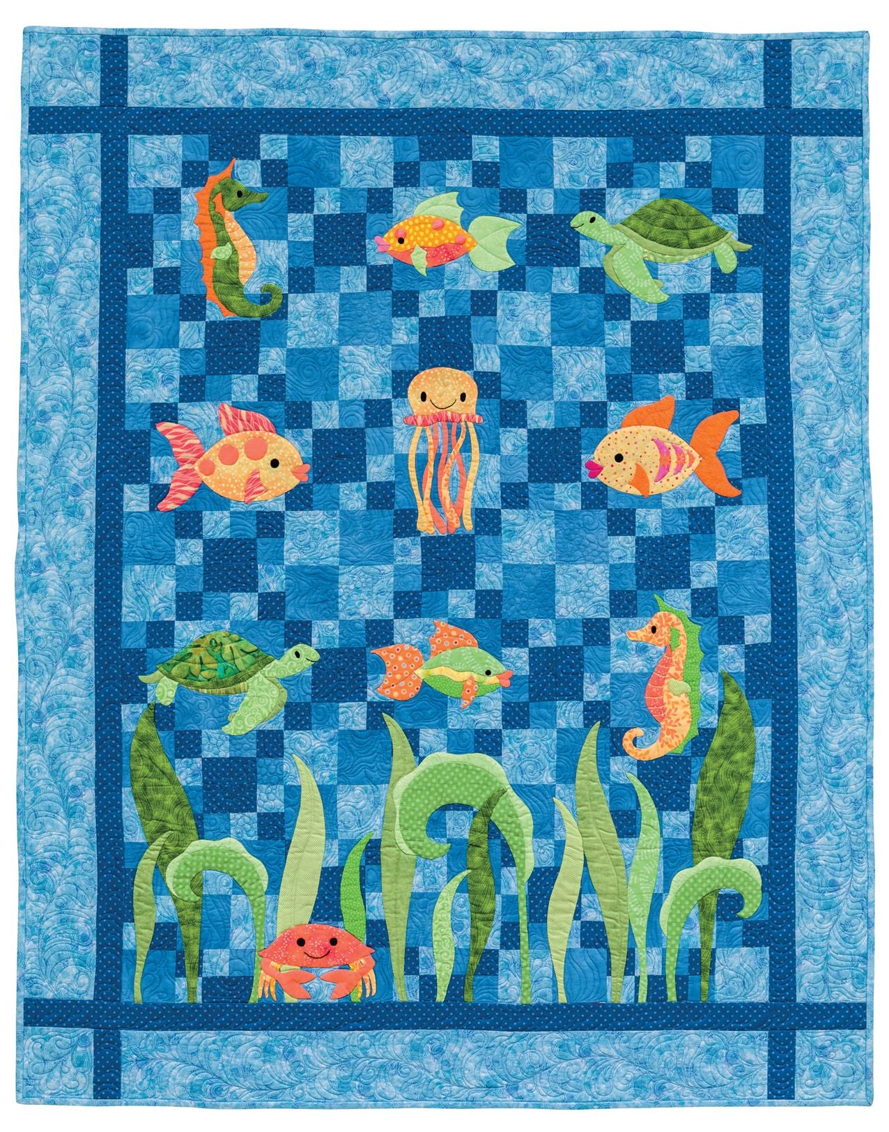 Animal Parade: Adorable Applique Quilt Patterns for Babies