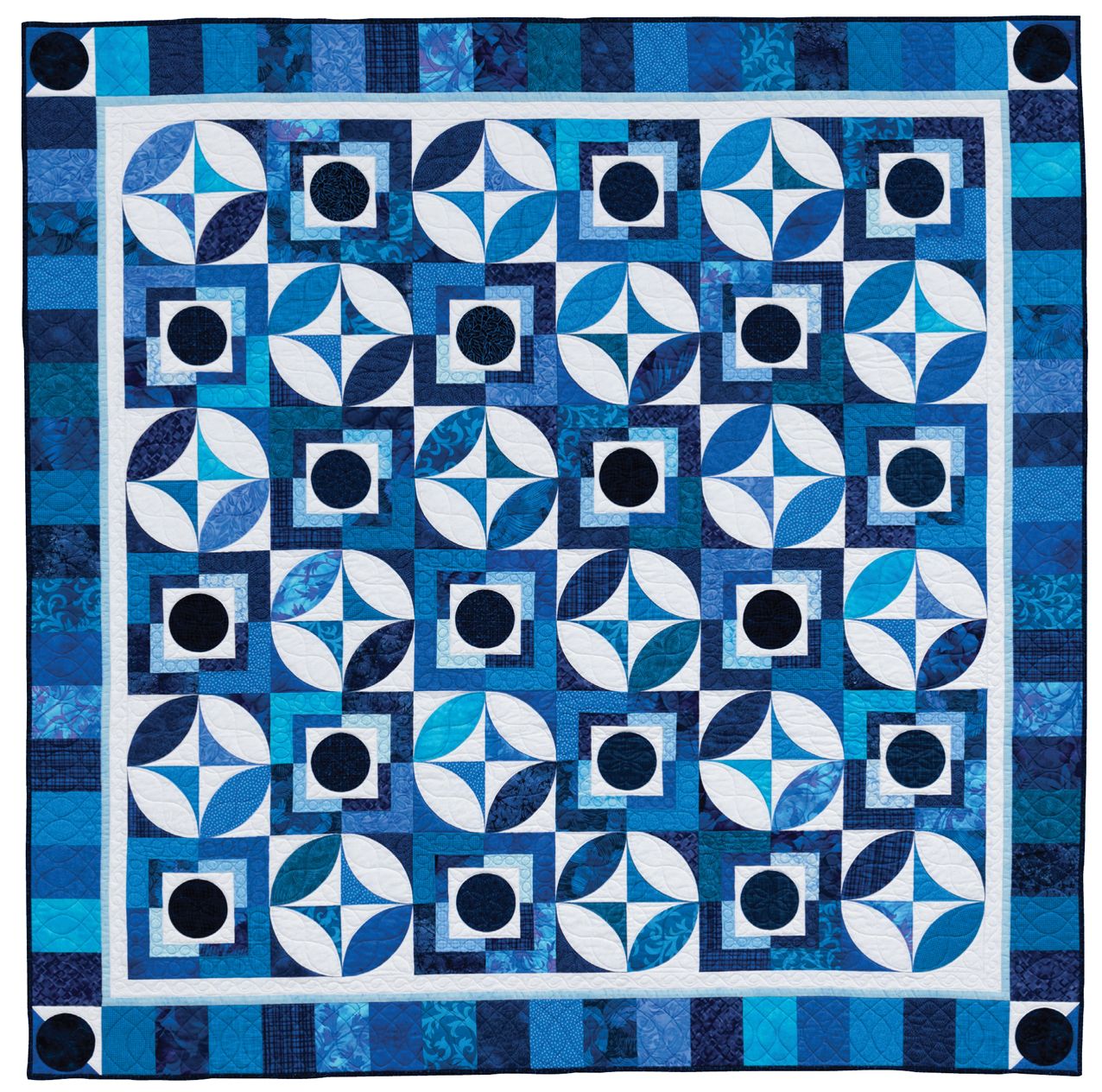 Simple Circles and Quick Curves: Machine Applique the Easy Way