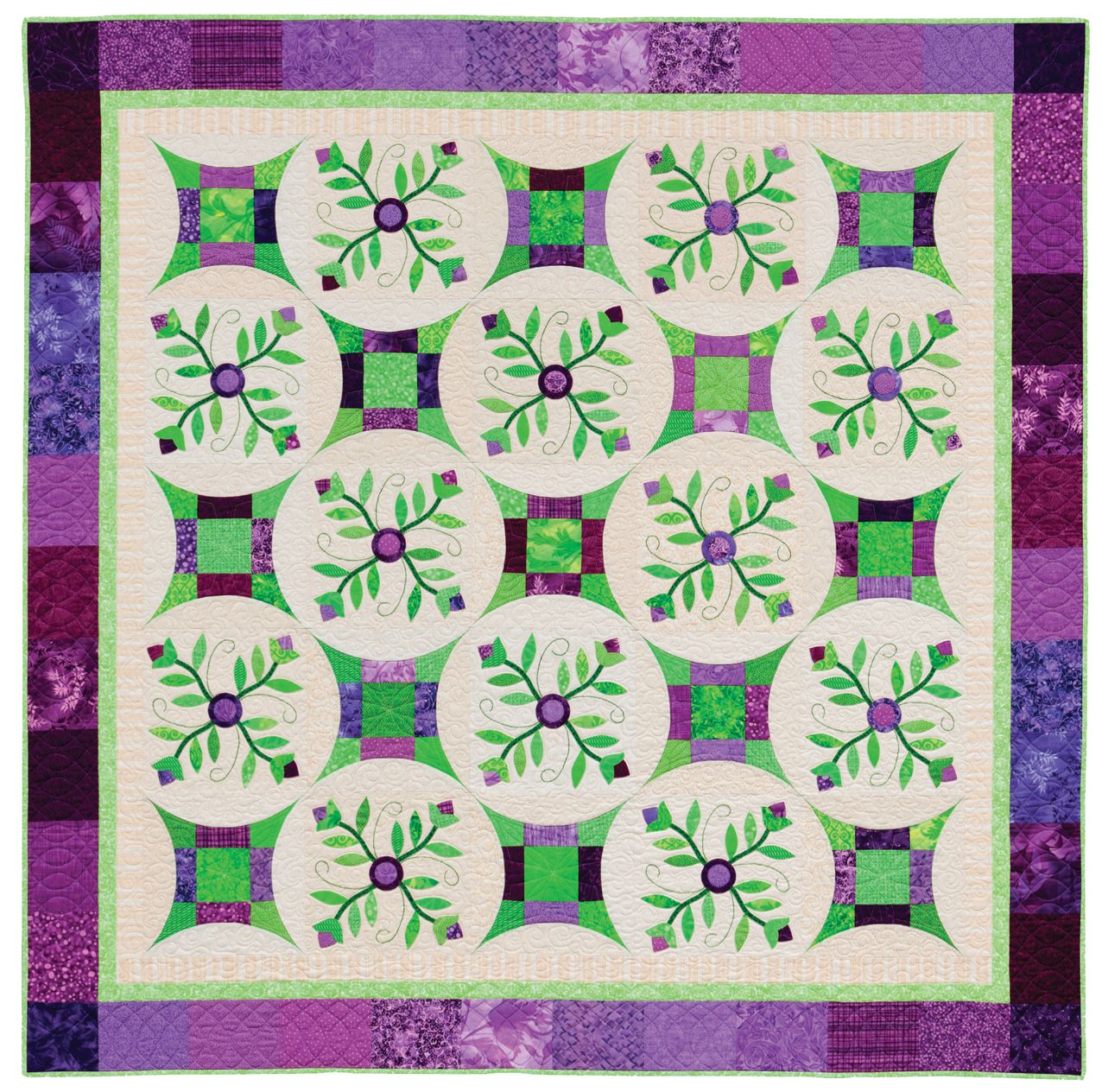 Simple Circles and Quick Curves: Machine Applique the Easy Way