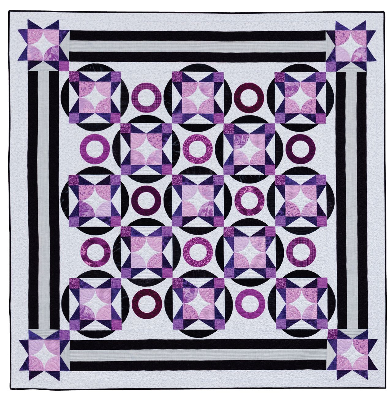 Simple Circles and Quick Curves: Machine Applique the Easy Way