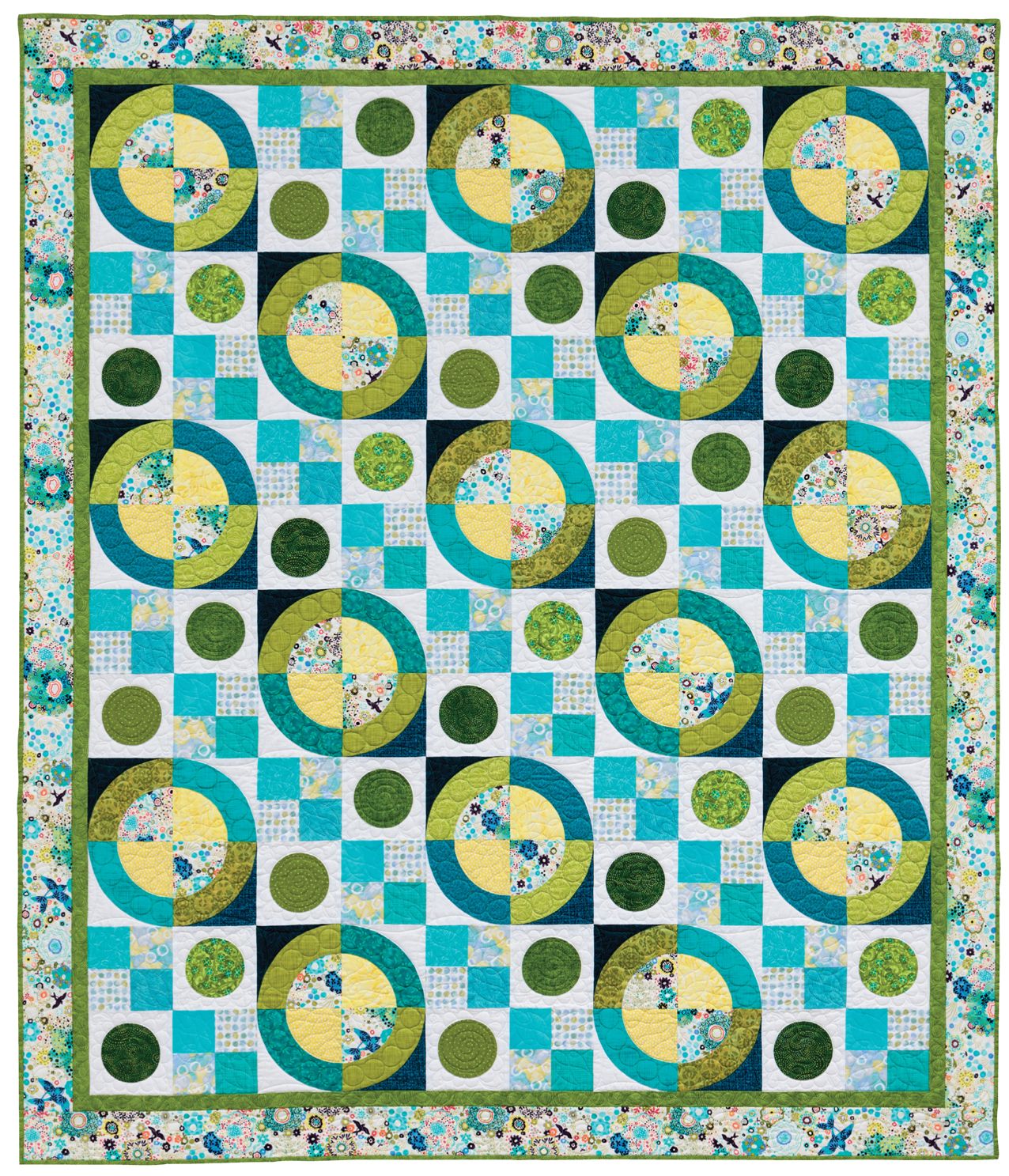Simple Circles and Quick Curves: Machine Applique the Easy Way