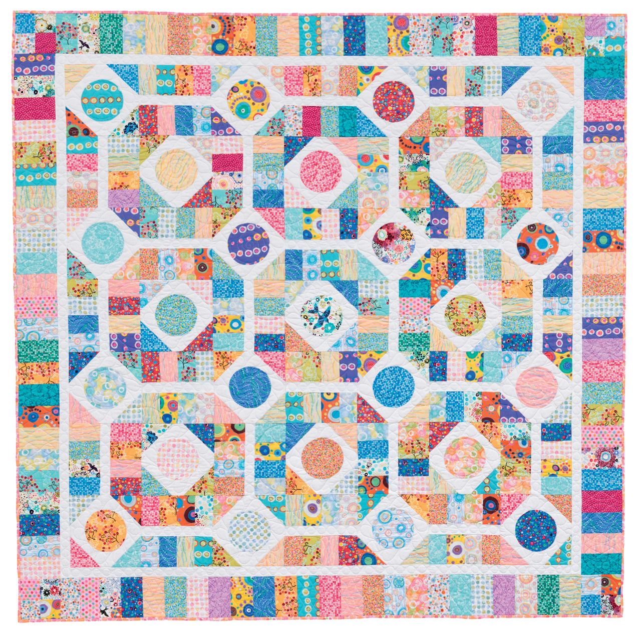 Simple Circles and Quick Curves: Machine Applique the Easy Way