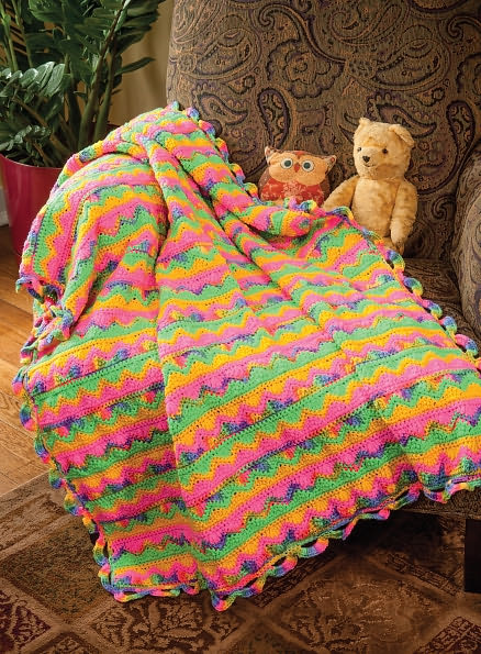 Crocheted Snugglers: Easy Blankets for Baby