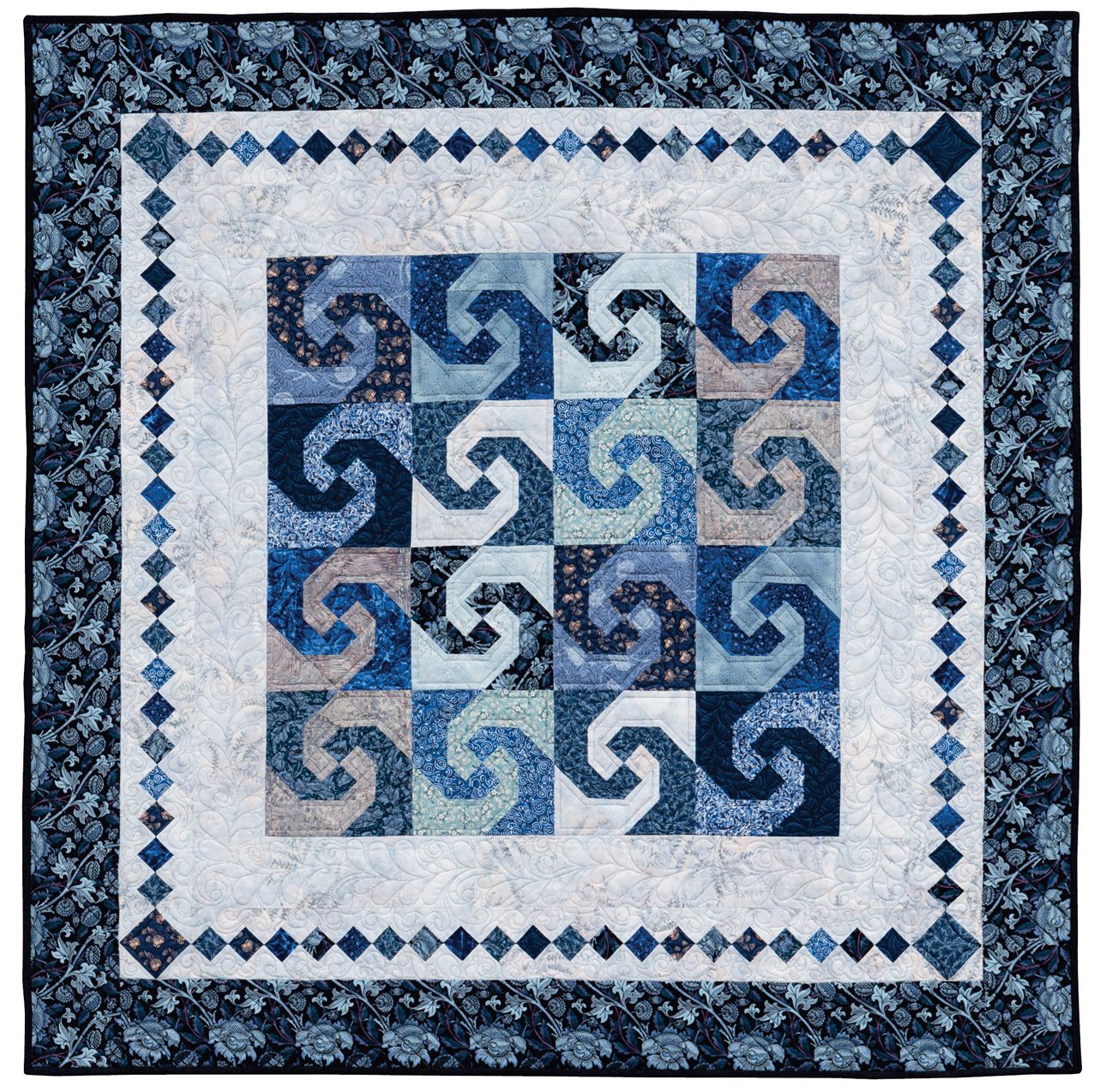 On-Point Patchwork: Fuss-Free Diagonals using the Omnigrid On-Point Ruler