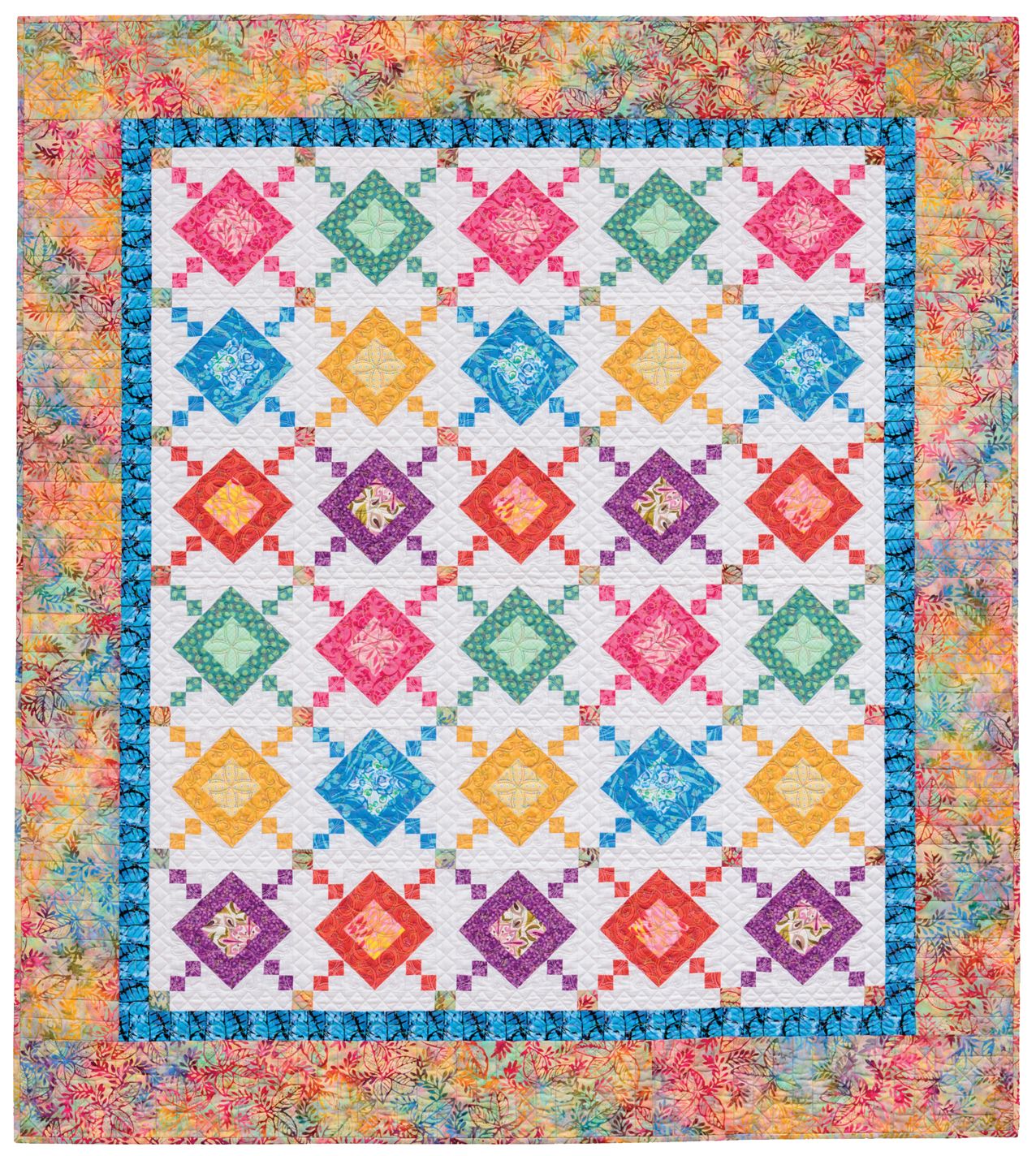 On-Point Patchwork: Fuss-Free Diagonals using the Omnigrid On-Point Ruler