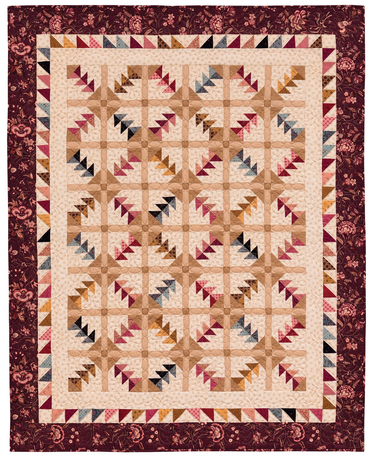 On-Point Patchwork: Fuss-Free Diagonals using the Omnigrid On-Point Ruler