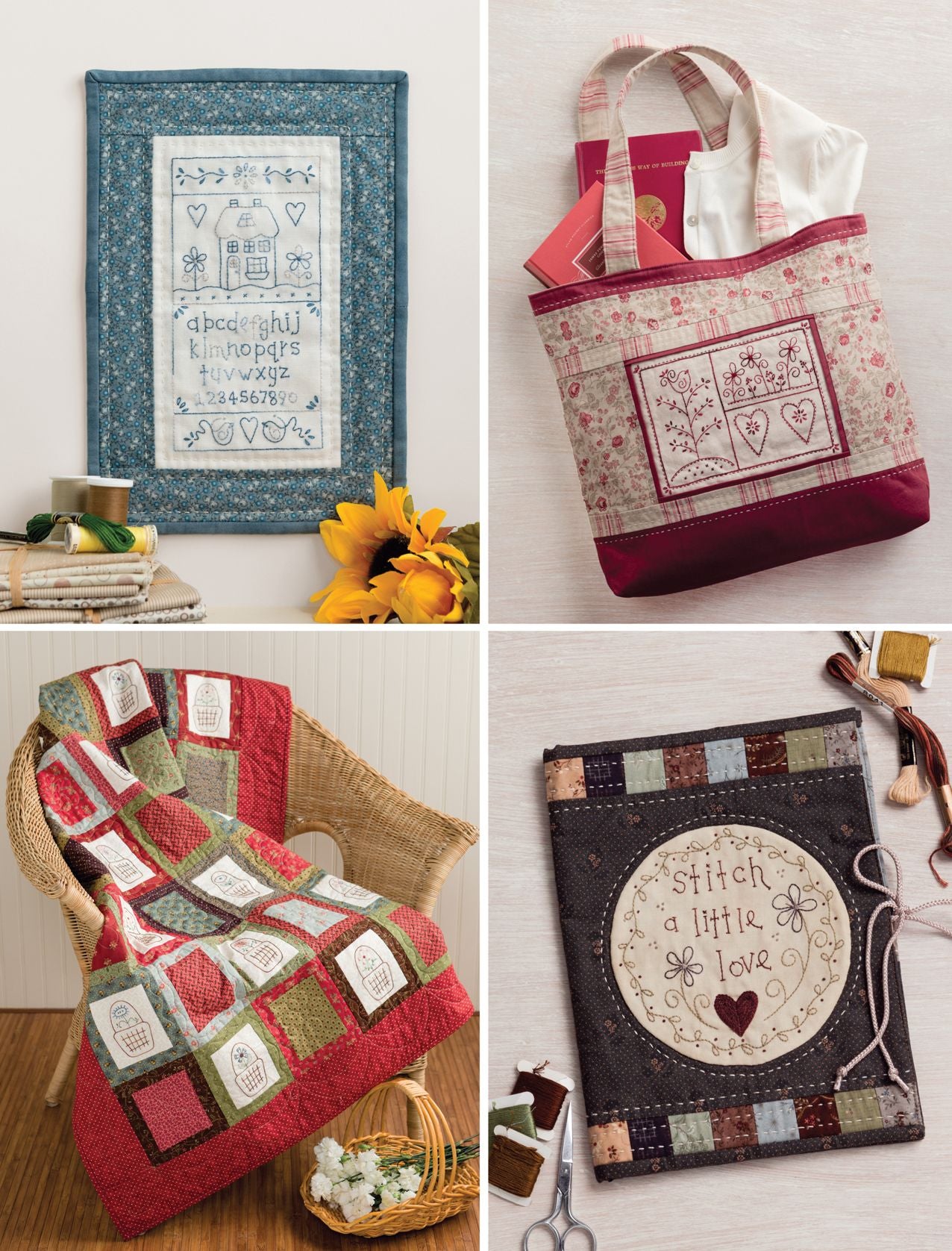 Patchwork Loves Embroidery: Hand Stitches, Pretty Projects