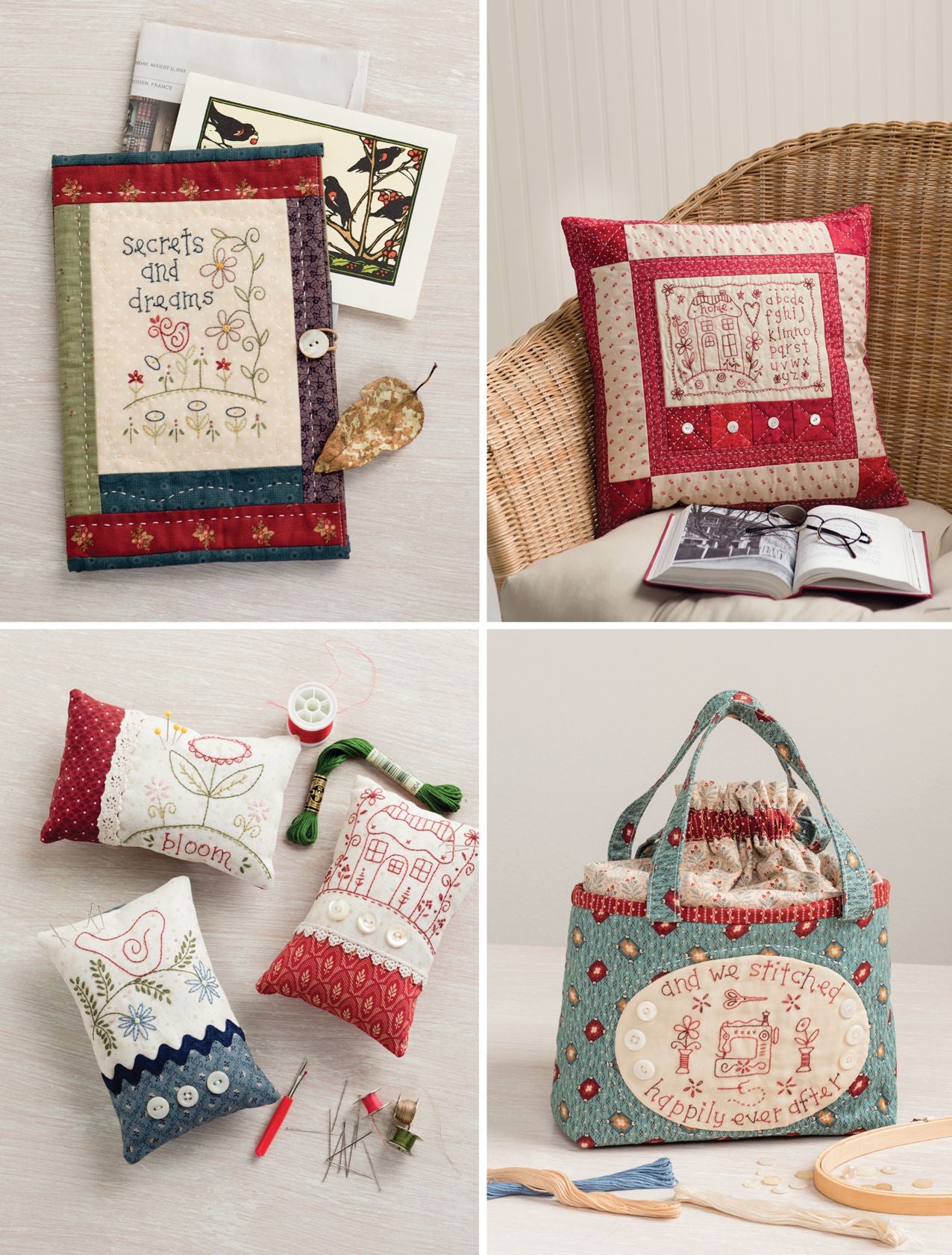 Patchwork Loves Embroidery: Hand Stitches, Pretty Projects