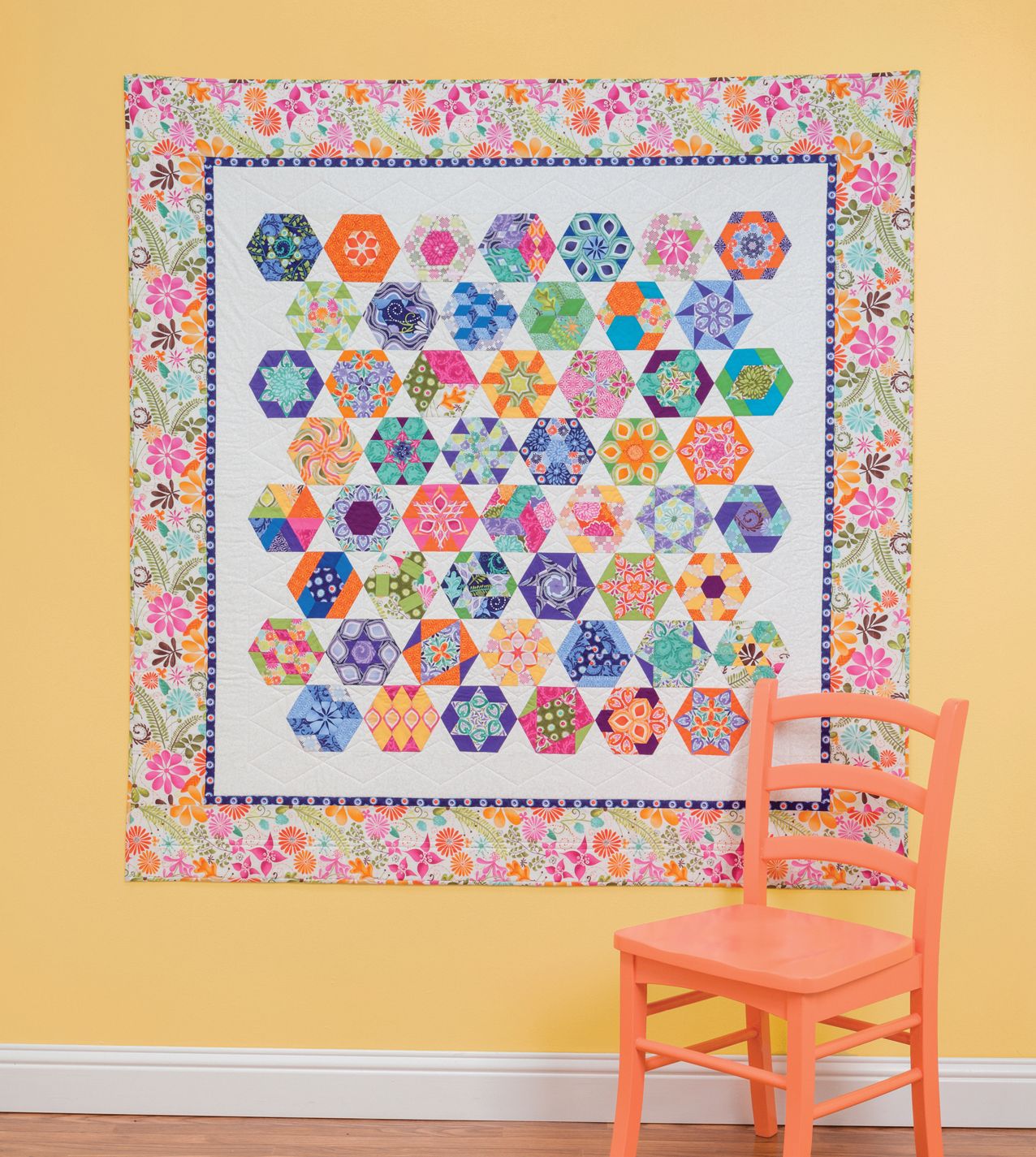 The New Hexagon: 52 Blocks to English Paper Piece