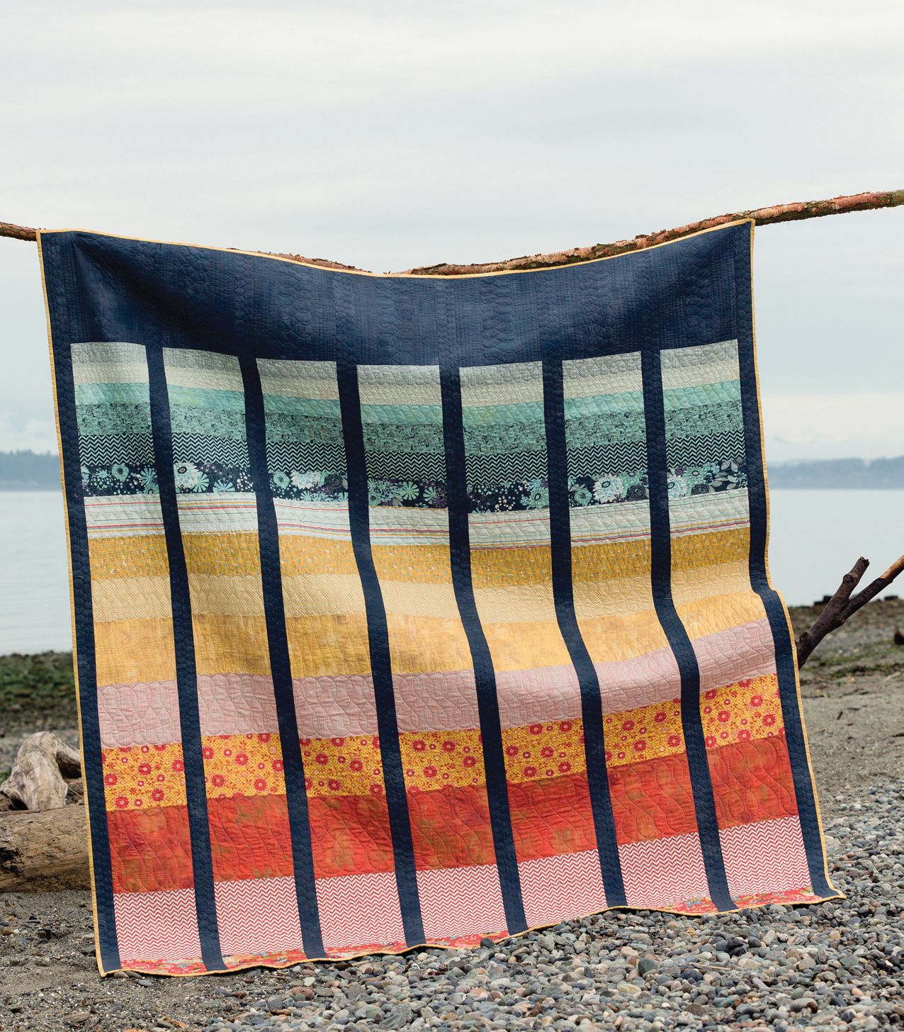 Beyond Neutral: Quilts Inspired by Nature's Elements