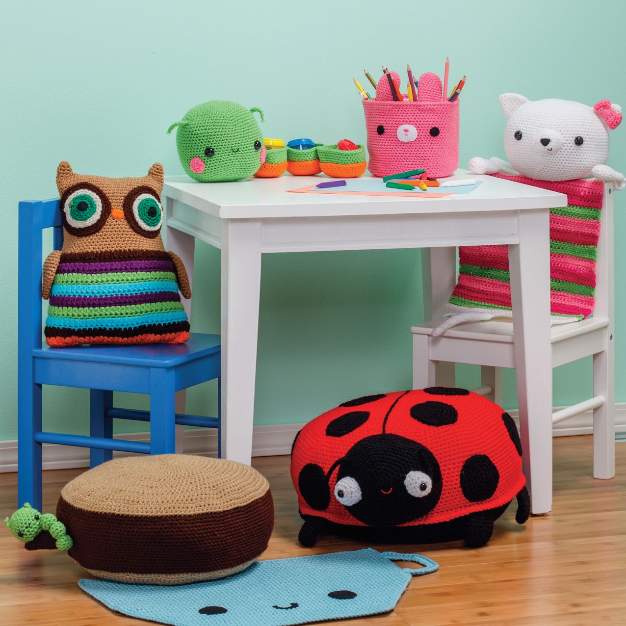 Amigurumi at Home: Crochet Playful Pillows, Rugs, Baskets, and More