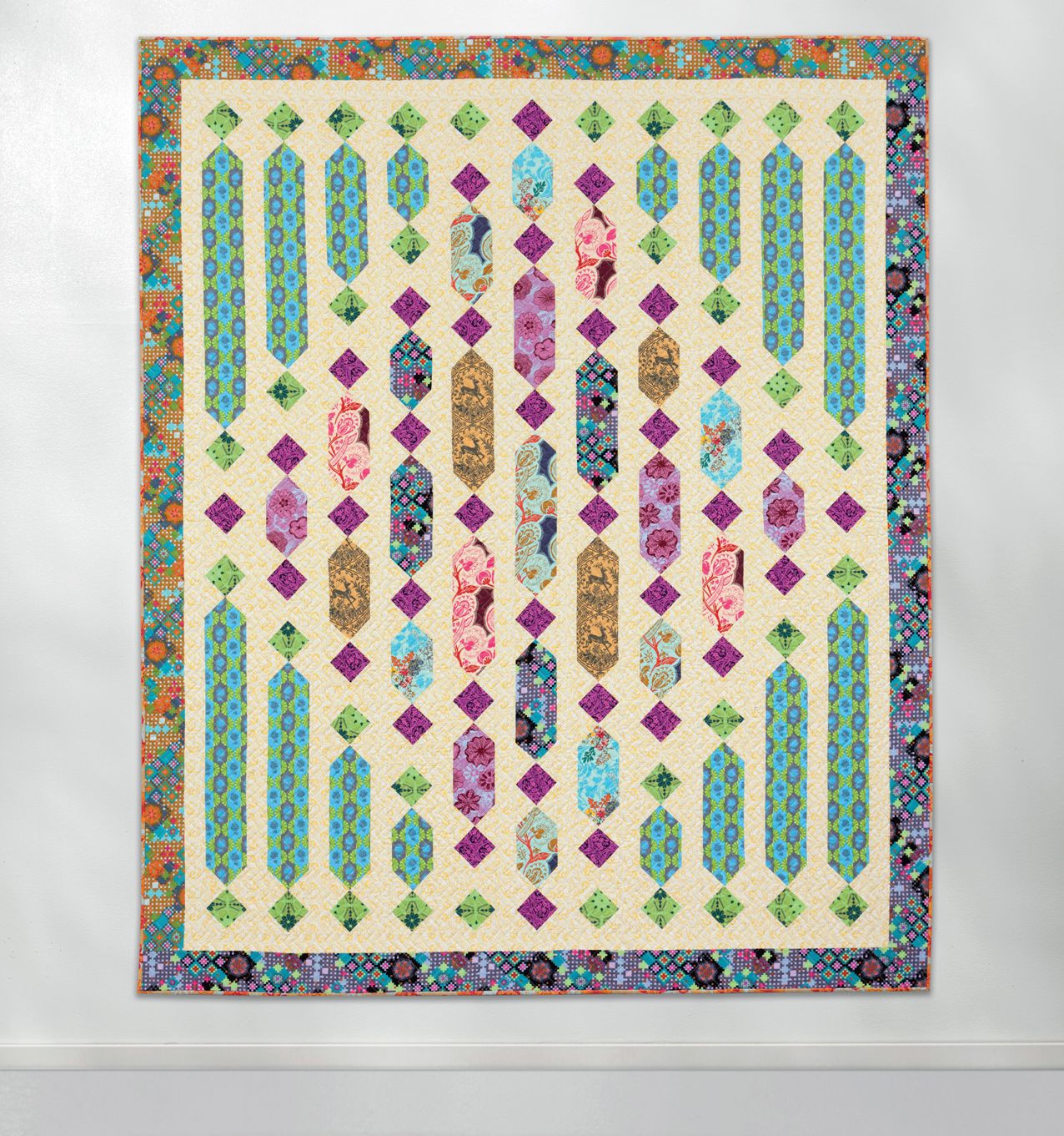 All about Strips: Colorful Quilts from Strips of Many Sizes