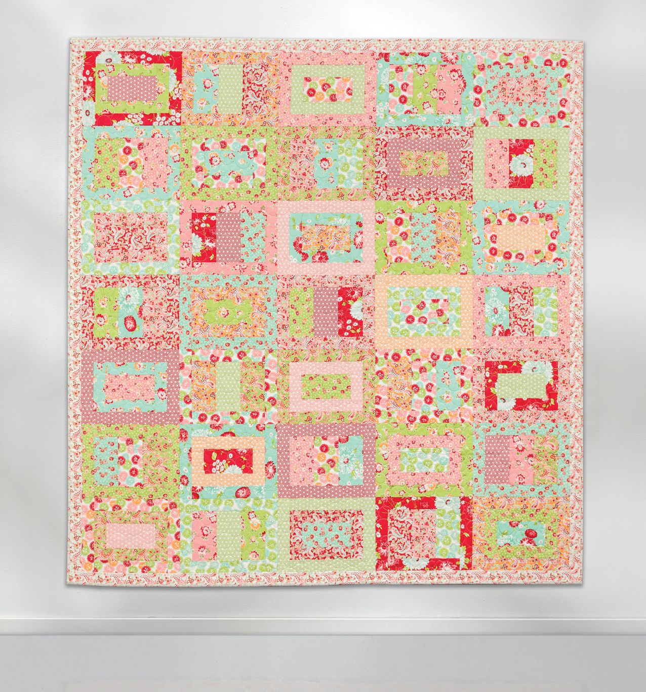 All about Strips: Colorful Quilts from Strips of Many Sizes