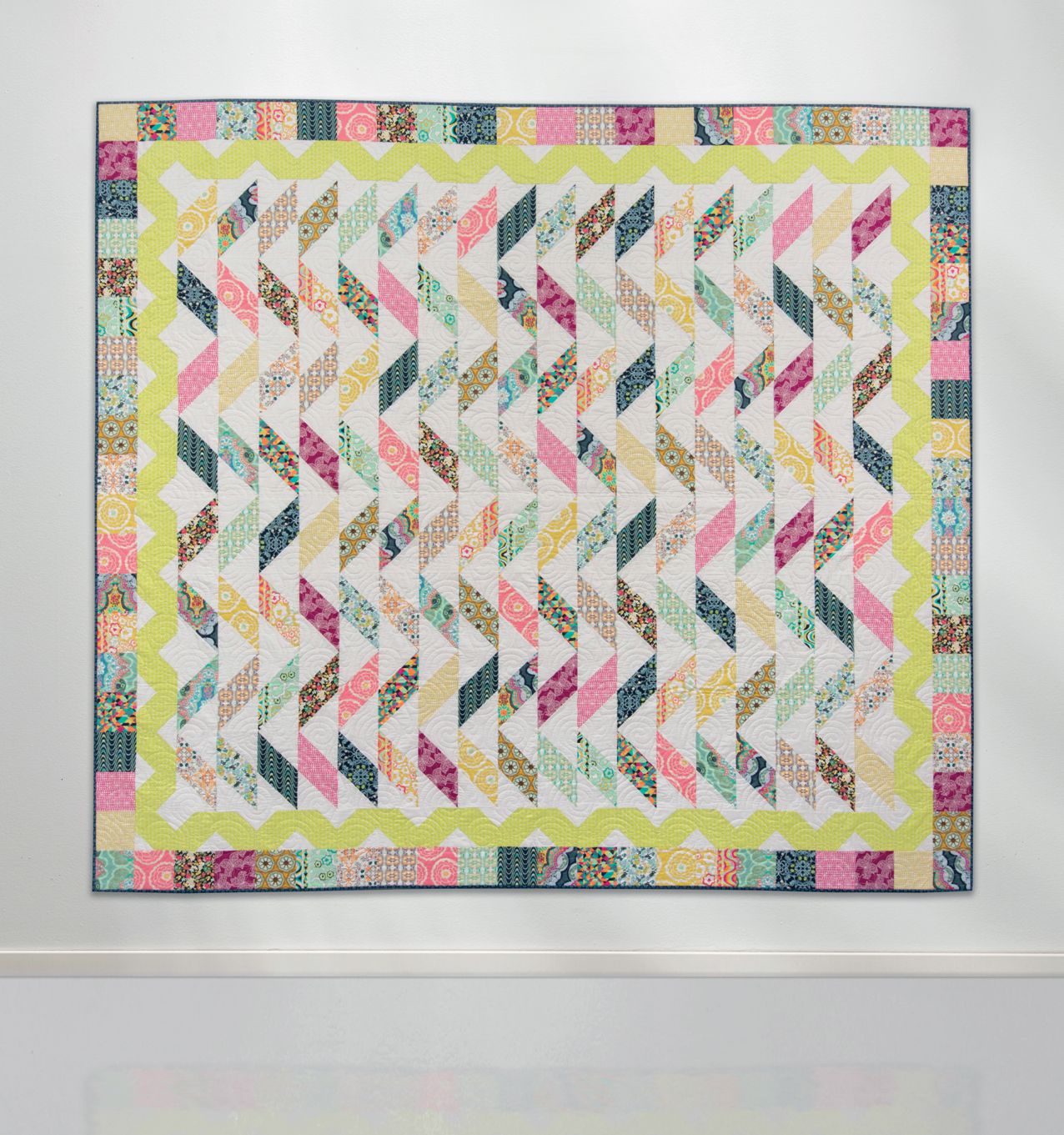 All about Strips: Colorful Quilts from Strips of Many Sizes
