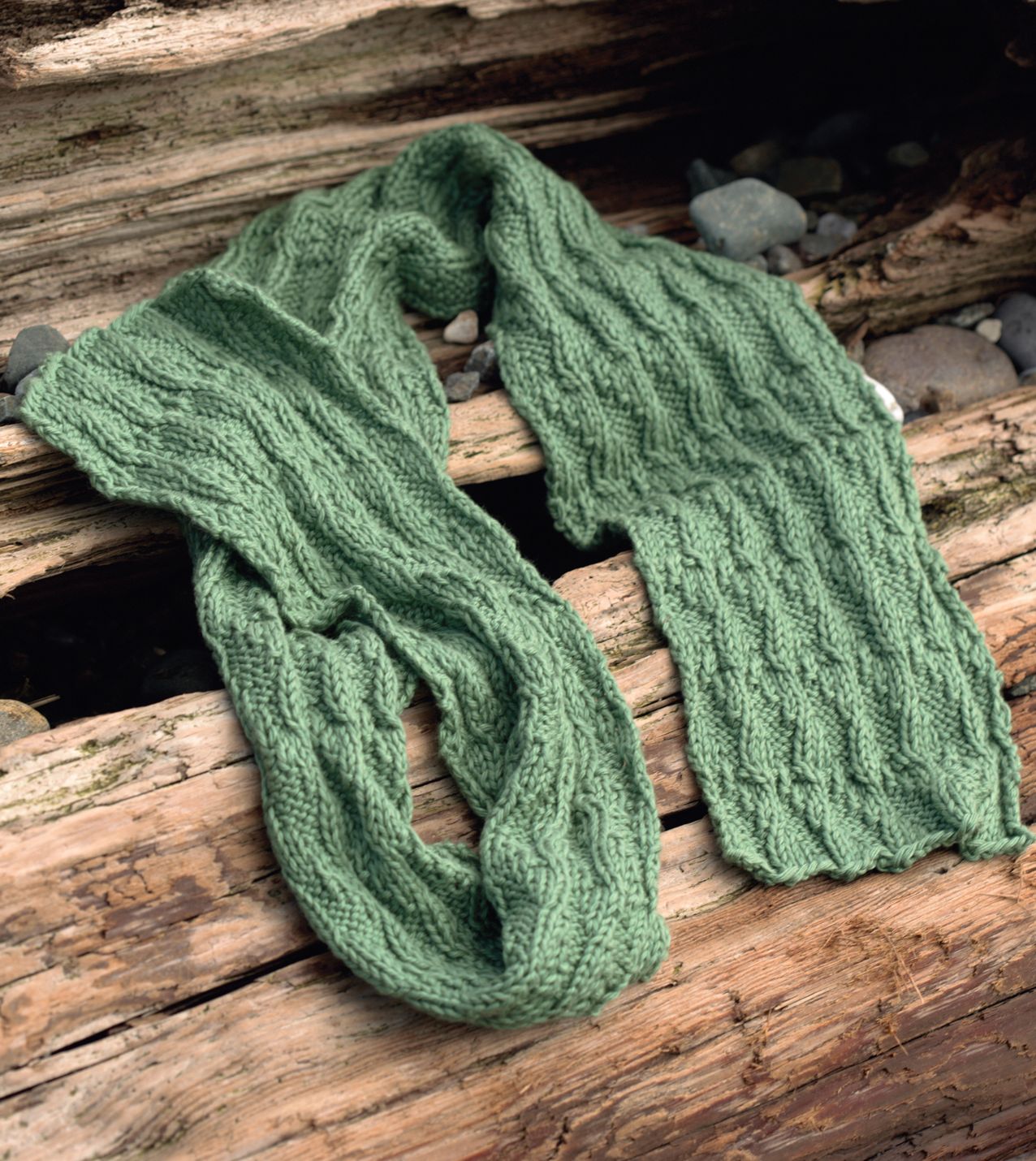 Knitted Scarves: Lace, Cables, and Textures