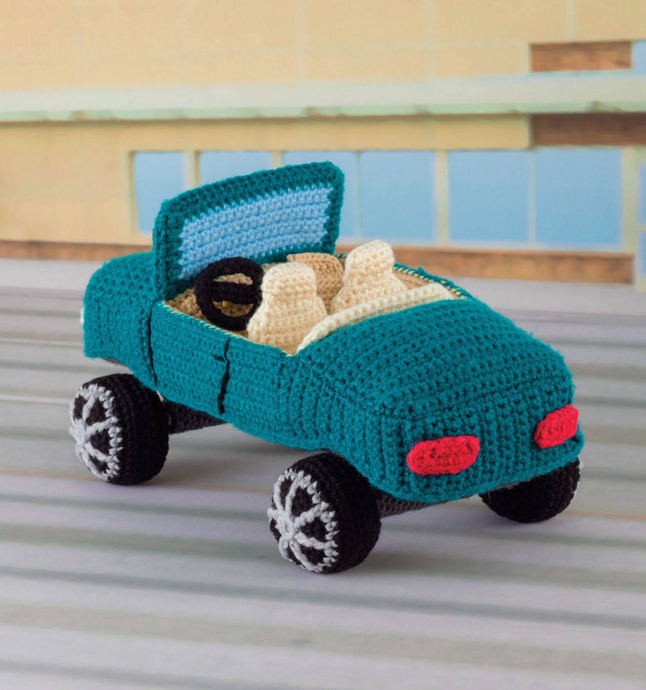 Honk! Beep! Vroom!: Crochet Toys That Move
