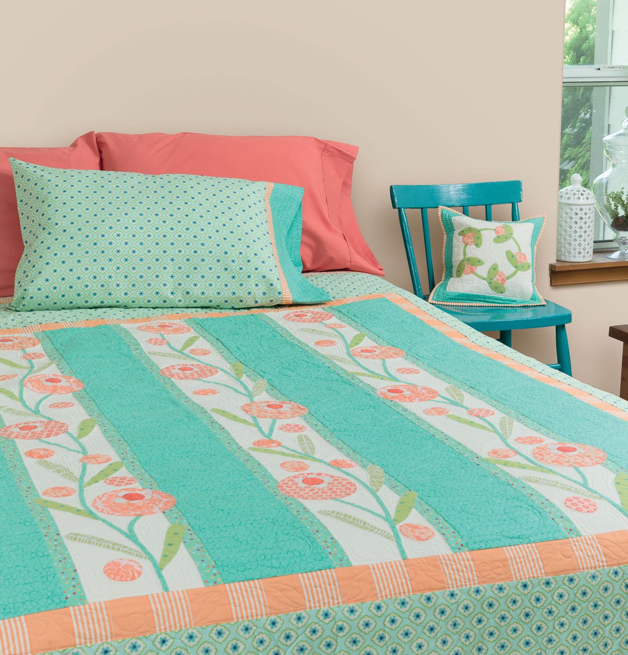 Pat Sloan's Teach Me to Applique: Fusible Applique That's Soft and Simple