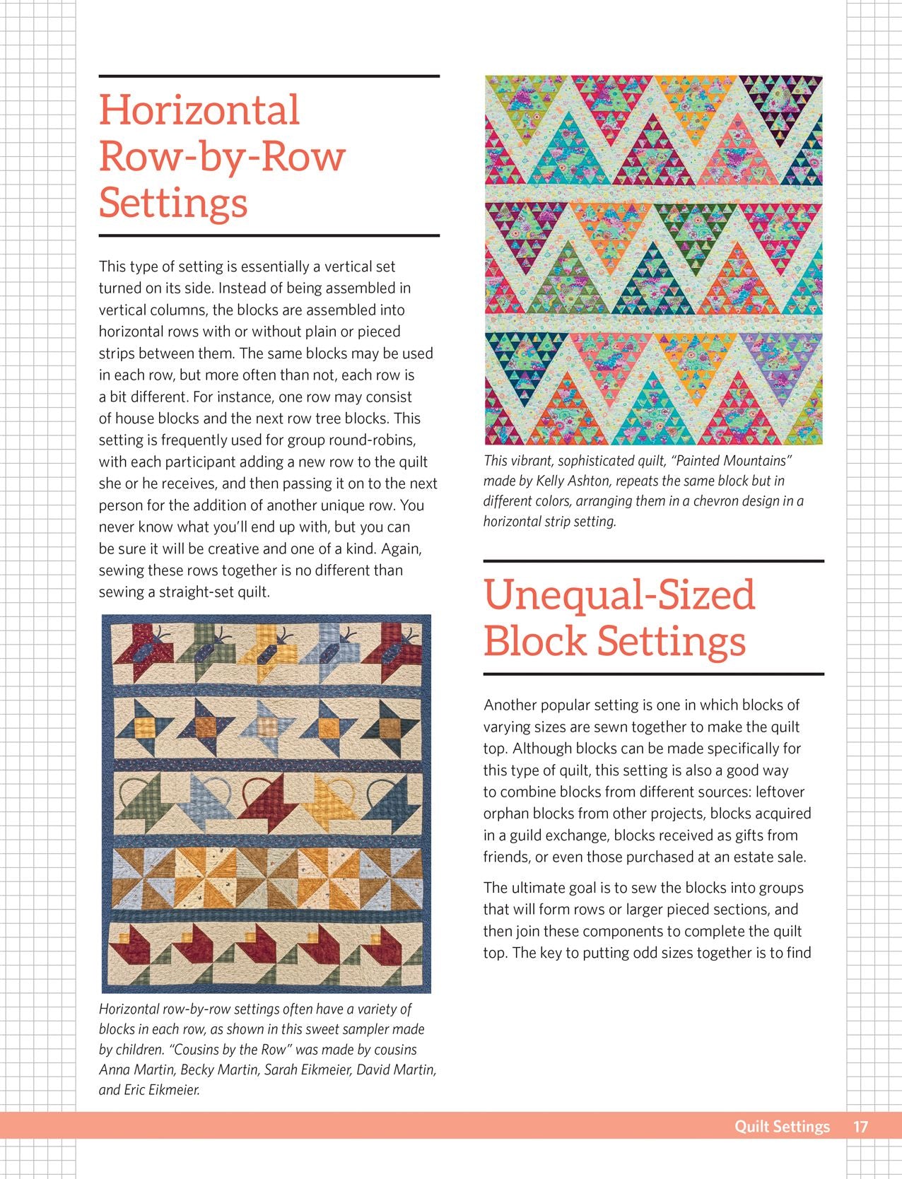 Quiltmaking Essentials : Settings and Borders, Backings and Bindings