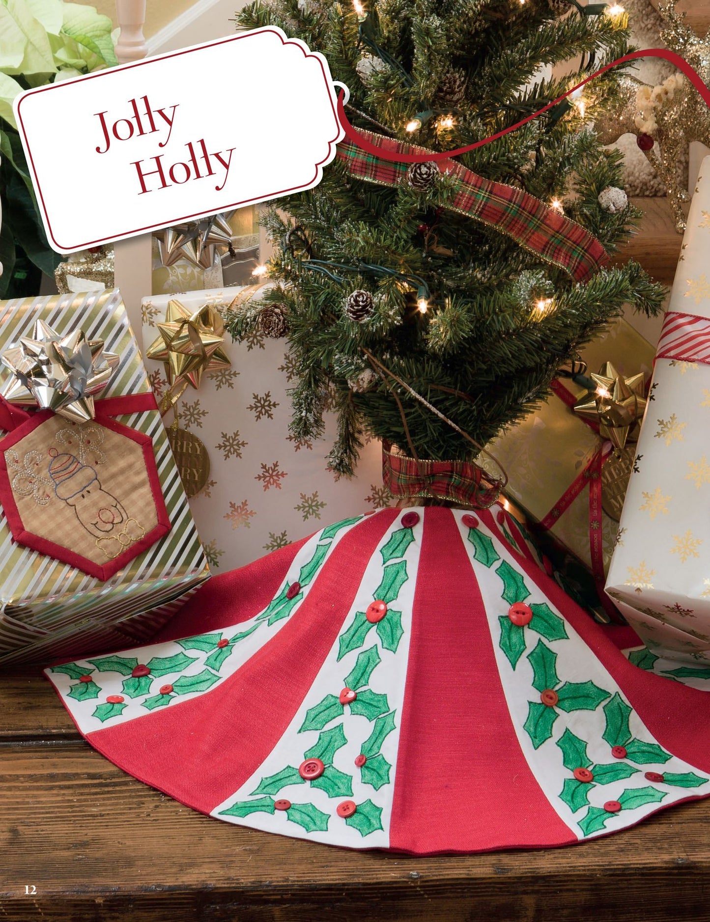 Handmade Christmas Cheer: Festive Holiday Projects to Embroider, Applique, and Quilt