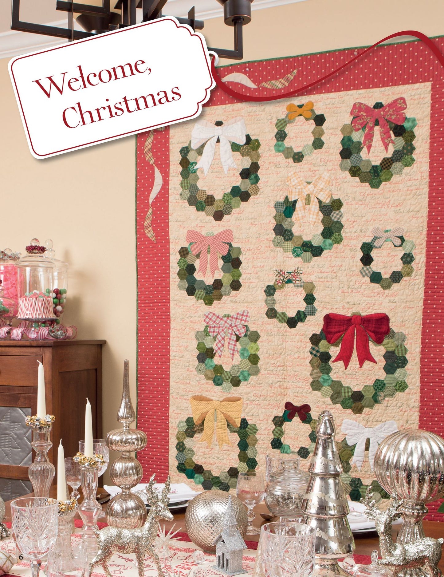 Handmade Christmas Cheer: Festive Holiday Projects to Embroider, Applique, and Quilt