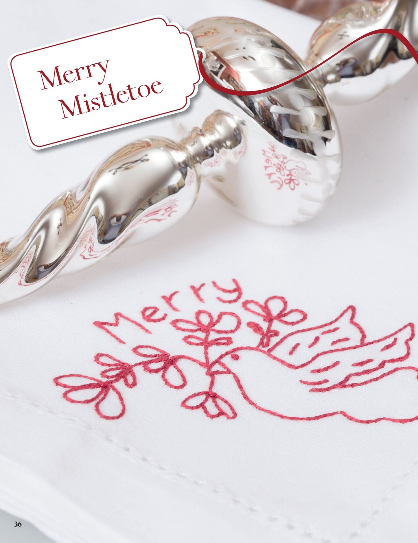 Handmade Christmas Cheer: Festive Holiday Projects to Embroider, Applique, and Quilt
